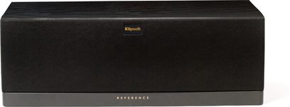 Klipsch Reference RC-42 MkII sort centerkanal, set forfra, horisontal rektangulær form, sort gitter