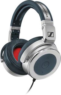 Sennheiser HD 630 VB åbne hi-fi-hovedtelefoner i grå og sort, ovale aluminiumsørekopper, polstret justerbar hovedbøjle