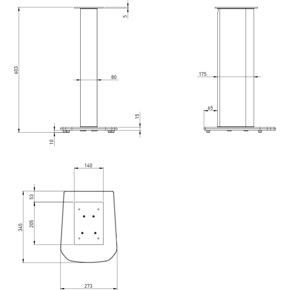 Focal Aria S 900 - Speaker Stand - HomeCineSolutions