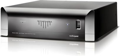 Audiofilná predlžovačka Audioquest Niagara 5000, brúsené kovové puzdro, 6 zásuviek, vypínač, kontrolka, konektivita