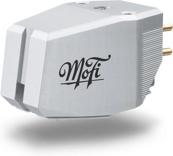Mofi Electronics UltraTracker MM vinüülplaadimängija helipea hõbedasest harjatud alumiiniumist kuldsete kontaktidega