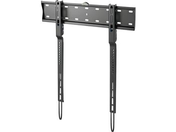 Supporto TV a parete Norstone Mount SLIMLED 3265 nero opaco, piastra perforata, bracci snodati sottili, livella a bolla
