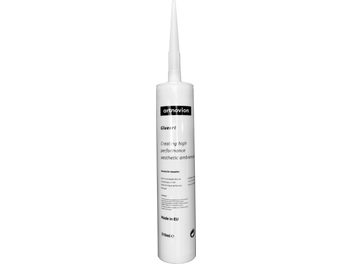 Witte fles met 310 ml hoogwaardige GlueArt-lijm van Artnovion, gedetailleerd etiket, lange applicatortuit