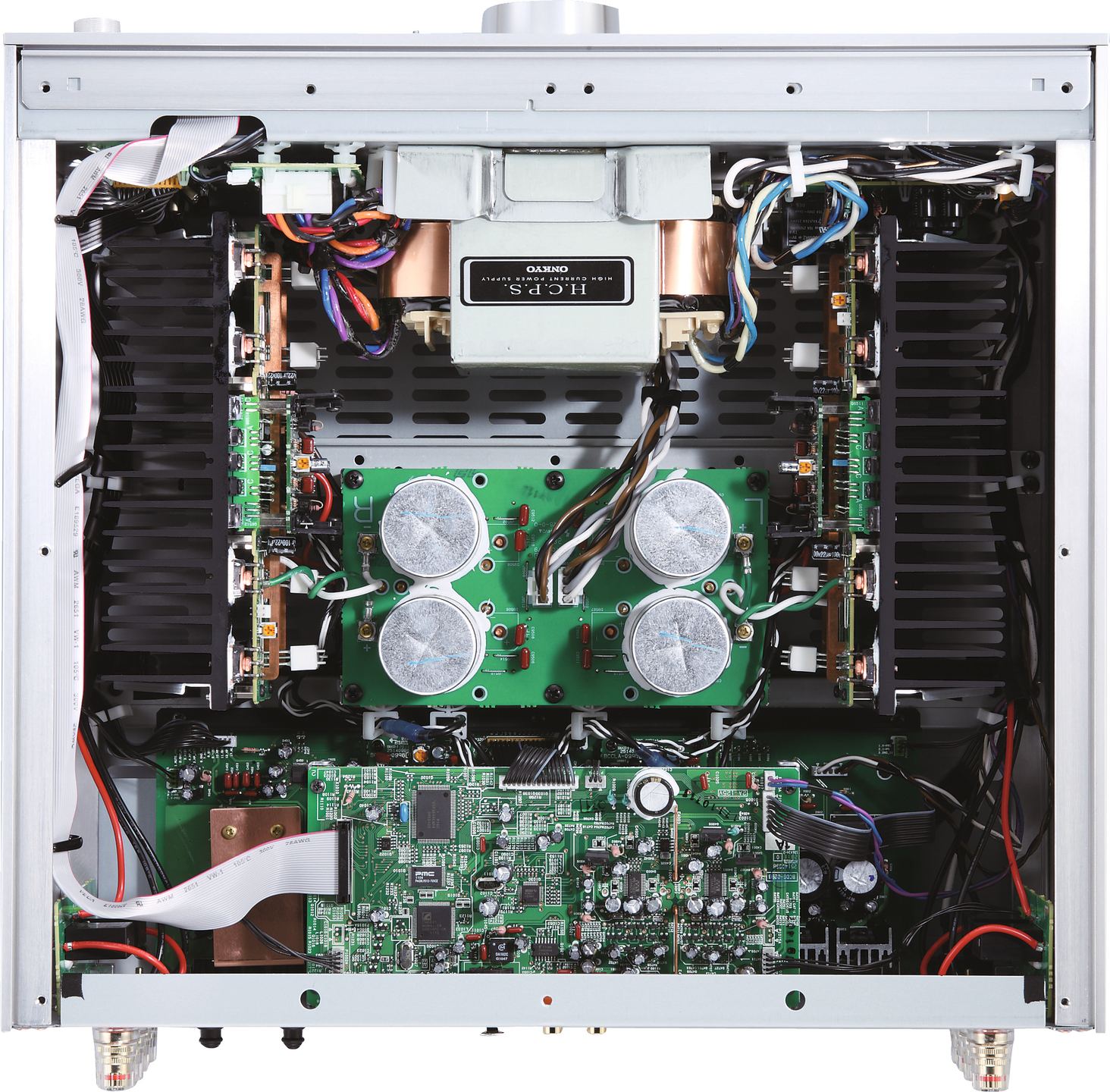 Onkyo A-9000R silver - Stereo solid-state hi-fi integrated