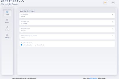 CONTROL INTERFACE