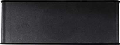 Rektangulær sort Pioneer HTP-201 soundbar, set forfra