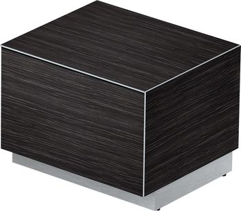 Audio-/videomøbel Sonorous EMX 6540 amazone, mørkt træ, metalbase, rektangulær udskæring på toppen