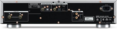 Marantz SA8005 sort CD-afspiller, frontvisning, digitale og analoge lydstik, kontroller og display