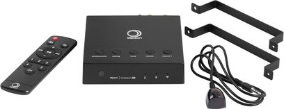Elipson Connect 250 sort stereo hi-fi forstærker, fjernbetjening, kabler og vægbeslag
