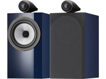 vista delle casse acustiche di profilo