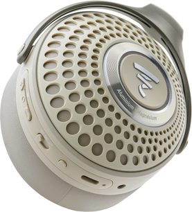 Cuffie wireless Focal Bathys dune, griglia forata in alluminio, cuscinetti ovali, archetto imbottito, finitura beige chiaro