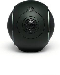 Älykaiutin DEVIALET Phantom Ultimate 98 dB Deep Forest, vihreä, tuntematon materiaali, edestä nähtynä, ritiläkuvioinen