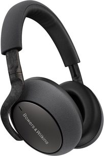 Bowers & Wilkins PX7 circumaural hovedtelefoner i space grey, mat mørkegrå, med sorte kunstlæderpuder og hovedbøjle