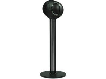 DEVIALET Tree Phantom Ultimate ayaklığı, mat Deep Forest yeşil metal, üç ayak, yuvarlak taban, üç çeyrek görünüm