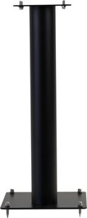 Підставка Norstone Design Stylum 3 чорного сатинового кольору, трубчаста структура чорного матового кольору, прямокутна основа з регульованими ніжками