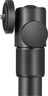Deckenhalterung für Hisense C1 Beamerstand SG8H, Seitenansicht, schwarze Ausführung, Befestigungsschrauben, Einstellknopf, strukturierter Griff