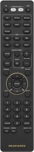 Marantz CD 70 CD-mängija must kaugjuhtimispult numbriklahvistiku, helijuhtnuppude ja helitugevuse reguleerimisega