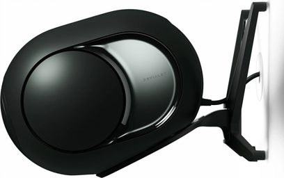 Vægbeslag til højttaler DEVIALET Gecko til Phantom Ultimate 108 dB, metal i Deep Forest-finish, sidevisning