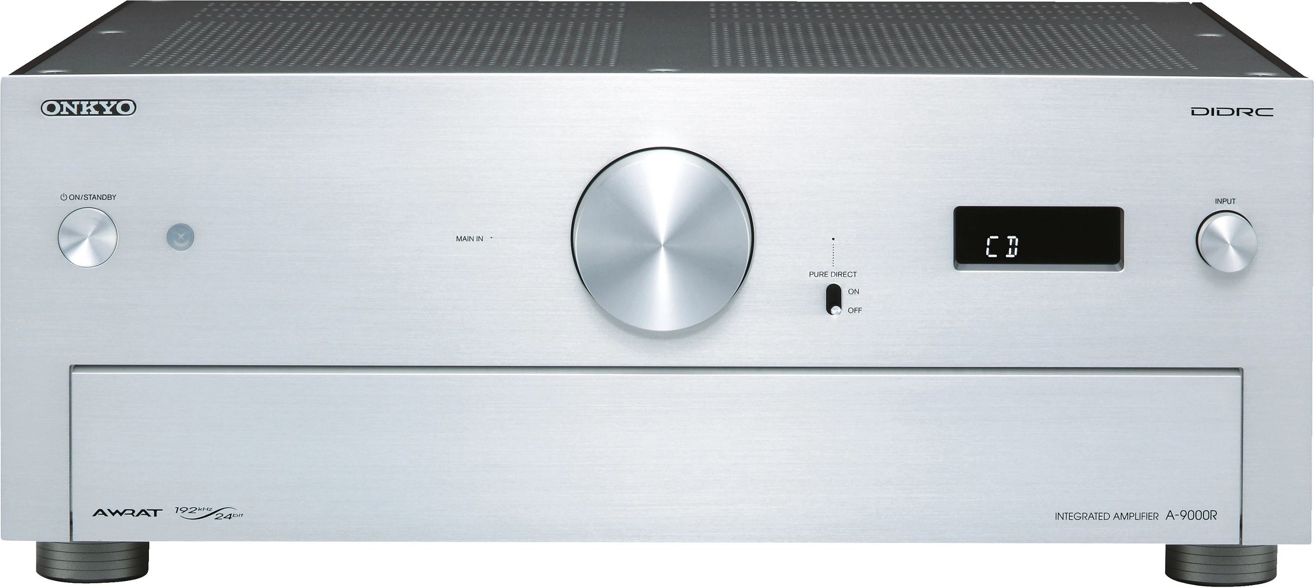 Onkyo A-9000R silver - Stereo solid-state hi-fi integrated