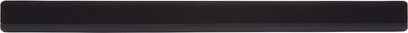 Yamaha YAS-306 sort soundbar, set forfra, aflang rektangulær form, mat ensfarvet sort overflade