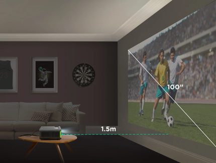 ViewSonic X2-4K: Projicer billeder op til en størrelse på 120 tommer