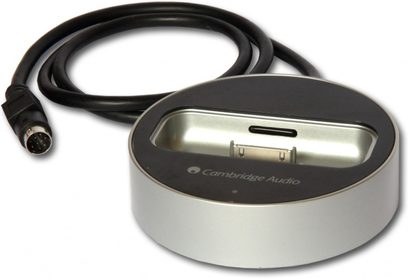 Cambridge Audio Sonata AR30 sort hi-fi stereforstærker, set oppefra, med sammenrullet strømkabel og stik
