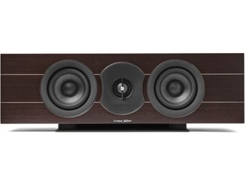Sonus Faber Lumina Center I wengé centersugárzó, sötét előlap két hangszóróval és központi magassugárzóval