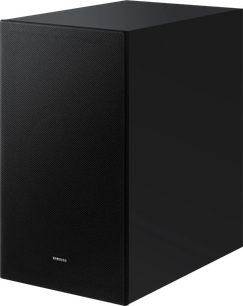 subwoofer set fra siden
