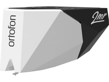 Cápsula de tocadiscos Ortofon 2MR Mono triangular gris claro y negra, aguja de diamante, 4 cables de conexión de colores