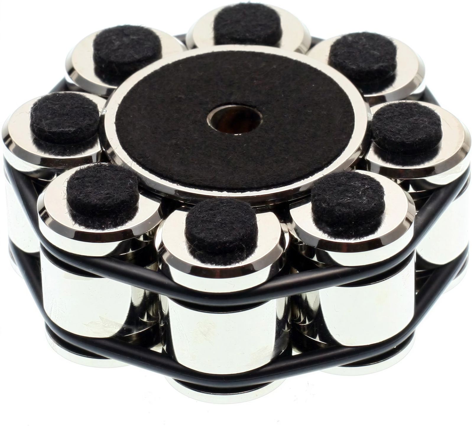 THORENS STABILIZER シルバー 8個セット Thorens Stabilizer chrome - Tonearm Weight for Turntables