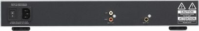 Micromega CD 30 sort CD-afspiller, frontvisning, sort front med display, knapper og stik, logo øverst til venstre