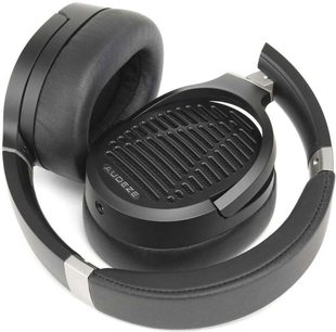Audeze LCD-1 åbne over-ear hovedtelefoner i sort, ovale ørekopper, polstret hovedbøjle, metalgitter over transducerne