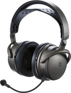 Cuffie gaming wireless Audeze Maxwell 2 Xbox grigio scuro, archetto traforato e microfono a braccio removibile