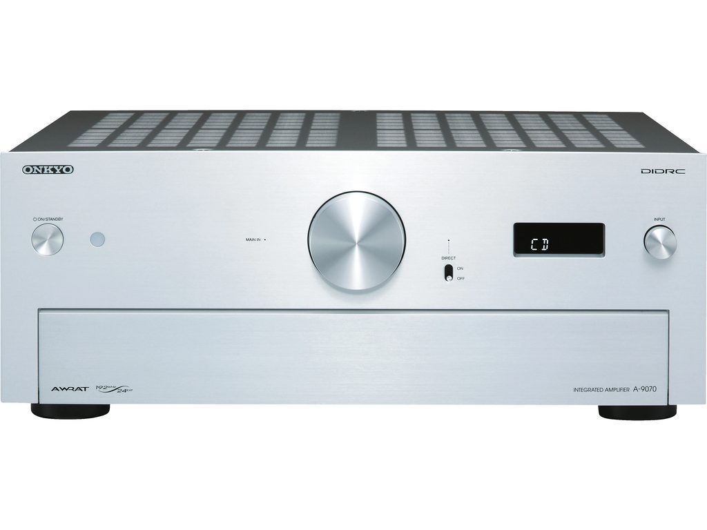 Onkyo A-9070 silver - Stereo solid-state hi-fi integrated