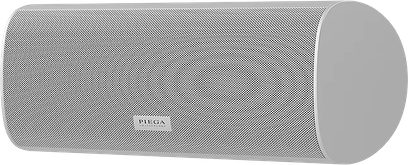 Diffusore centrale Piega Ace Center Wireless, vista frontale, griglia metallica perforata, forma rettangolare con angoli arrotondati