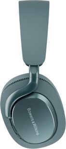 Bowers & Wilkins Px7 S3 Kopfhörer in Frostblau, Kunststoff und Stoff, schwenkbare ovale Ohrmuschel und strukturierter Kopfbügel, Seitenansicht