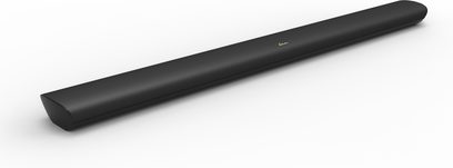 GoldenEar SuperCinema 3D Array X centerhøjttaler i mat sort, lang, cylindrisk, akustisk gitter, guldfarvet logo