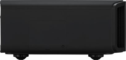 JVC DLA-N7 sort videoprojektor, set forfra, vandret rektangulært format, mat sort farve, frontal ventilationsgitter