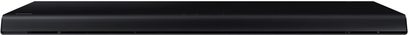 Černý soundbar Samsung HW-H600, pohled zepředu, protáhlý obdélníkový tvar, hladký a lesklý povrch
