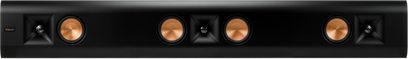 Boxă murală Klipsch RP-440D SB neagră, în format bară, patru difuzoare cuprate și două tweetere pe față