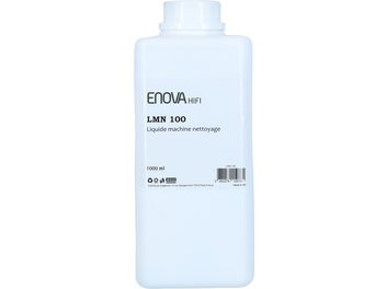 Enova HIFI LMN 100 liquido per macchina pulizia, flacone rettangolare bianco, tappo cilindrico, testo nero, capacità 1000 ml