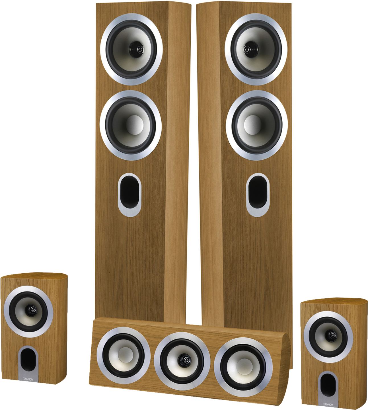Tannoy Revolution Signature DC4 light oak pack - Floorstanding