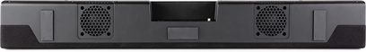 Sort Denon DHT-S216 soundbar, bagside der viser HDMI-, optiske og andre tilslutninger samt ventilationsriste