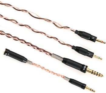 Měděné zvukové kabely s kroucenými páry, konektory jack 3,5 mm a pozlacenými kontakty v různých délkách