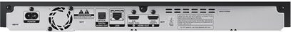 Samsung UBD-M9500 4K Blu-ray-afspiller, bagside, HDMI-, Ethernet-, optisk og USB-tilslutning, sort finish