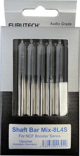 Metalowe cylindryczne pręty Furutech Shaft Bar Mix-8L4S do serii NCF Booster, zestaw 12 długich i krótkich sztuk