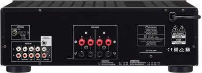 Pioneer SX-10AE sort tilslutninger