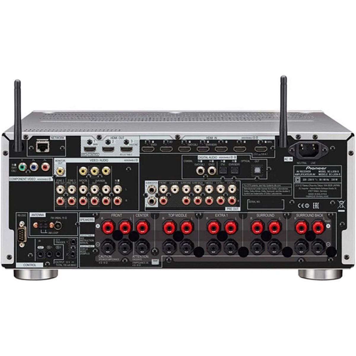 Pioneer SC-LX59 silver - Home Theater Receiver - HomeCineSolutions