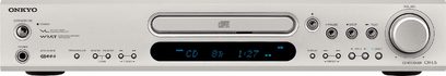 Onkyo CR-L5, kompakt audiosystem med CD-afspiller, FM-tuner, USB-porte og audio-ind-/udgange, set forfra