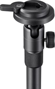 Deckenhalterung für Hisense C1 Beamer SG8H, Nahaufnahme, schwarze Ausführung, seitlicher Einstellknopf